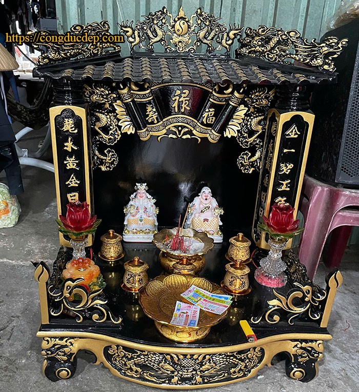 Bàn thờ ông Địa đẹp